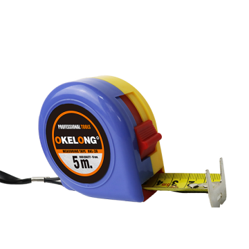 yellow tape measure in 3/16m 5/25m 8/25m 10m