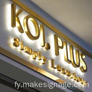 Backlit LED Letter Sign