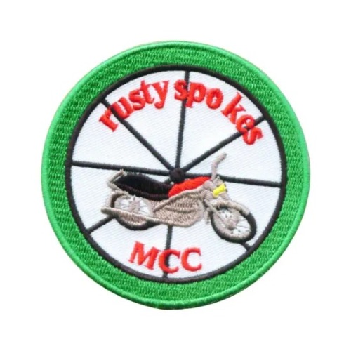 Custom Motorcycle Embroidered Patches for Ornaments