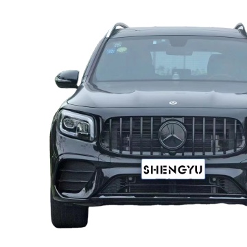 Black Warrior Car Bumpers Grille Rear Diffuser Exhaust Pipes for Benz GLB X247 18-22