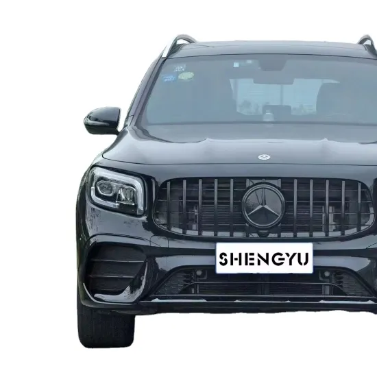 Black Warrior Car Bumpers Grille Rear Diffuser Exhaust Pipes for Benz GLB X247 18-22