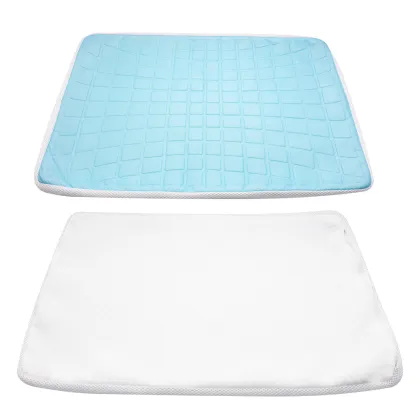 Orthopedic Contour Cooling Pad Gel Pillow Cover for Cervical Neck Ventilation