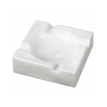 Ceramic Stoneware Round Cigarette and Cigar Ash Tray for Restaurants