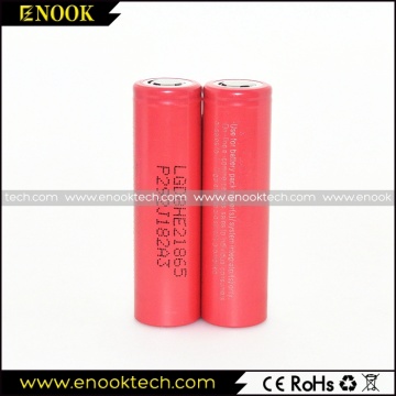 LG HE2 Battery Rechargeable  2500mAh 20A  factory price