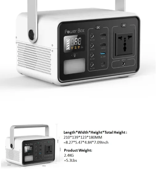 110v 220v solar power generator power bank