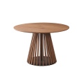 Poly and Bark inspirada en la mesa de comedor Round MDF