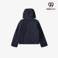 Giacca softshell foderata in pile con cappuccio per bambini