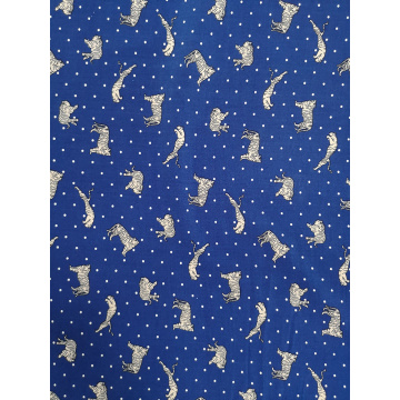 Tissu Dots Animal Rayon Challis 32S