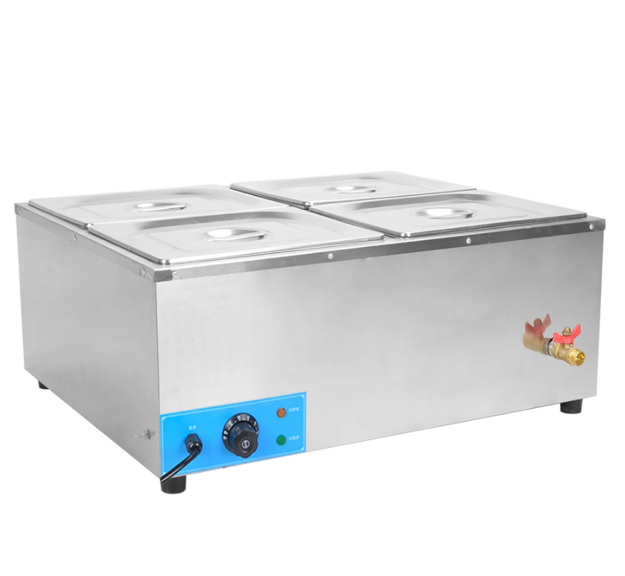 Electric Bain Marie four grid