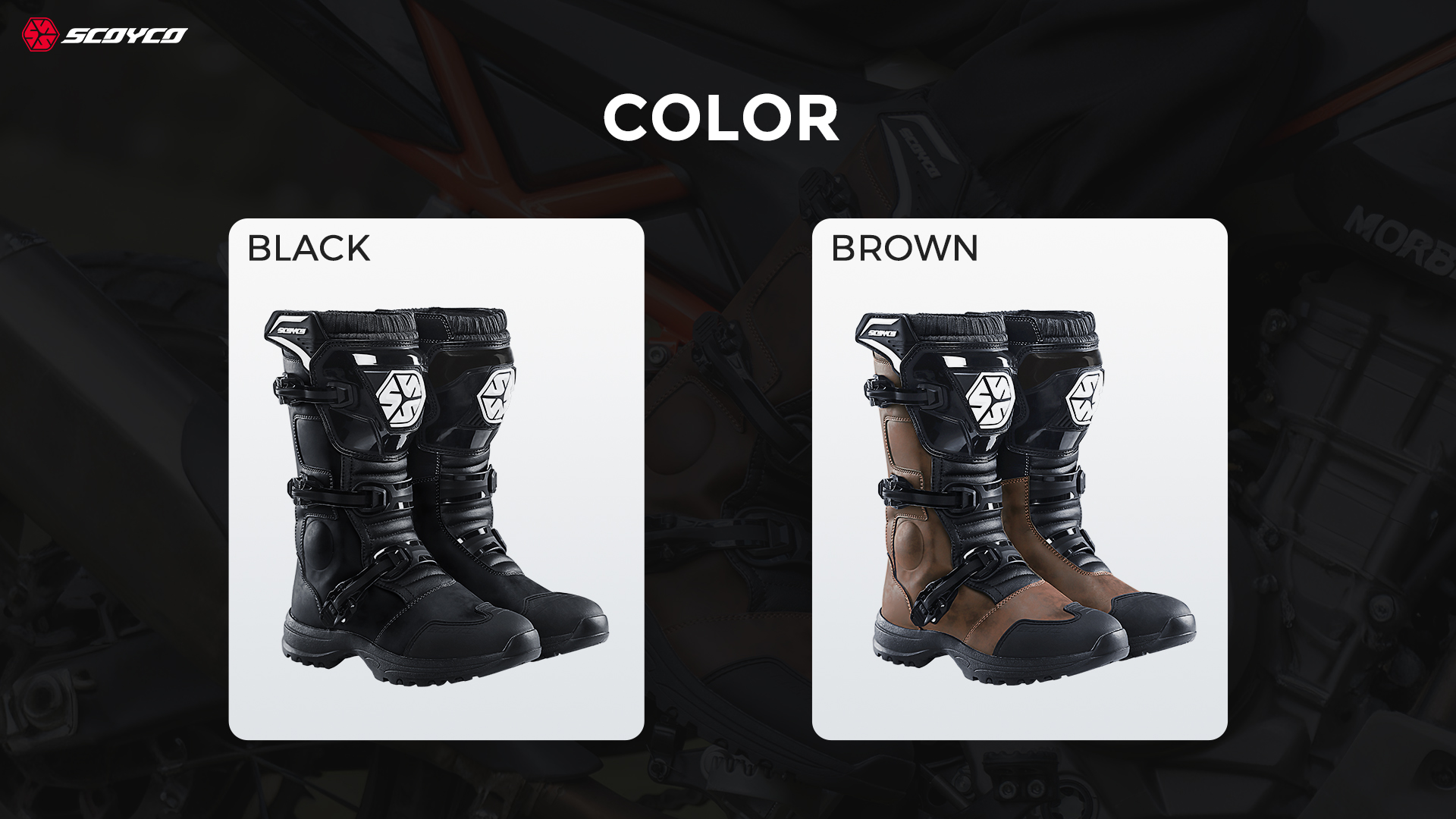 Multi-terrain riding boots