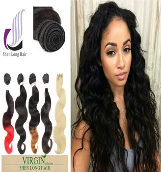 2015 Xuchang shenlong wholesale peruvian human hair , unprocessed remy human hair , body wave aliexpress hair extensions