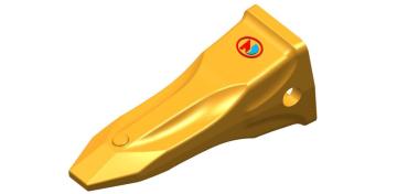 BUCKET TOOTH with ROCK type