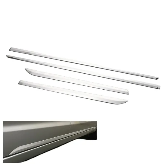 Chromed Car Side Door Molding Trim for Toyota Prius 20
