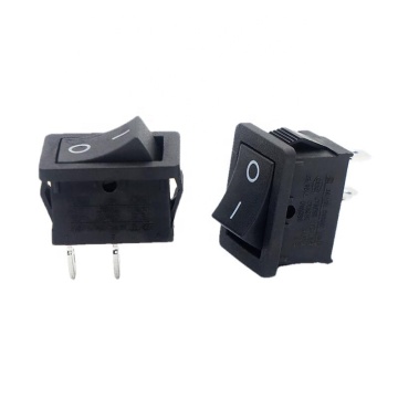 KCD1-101 Single Pole 6A 250VAC On/Off Mini 2-pin Rocker Switch