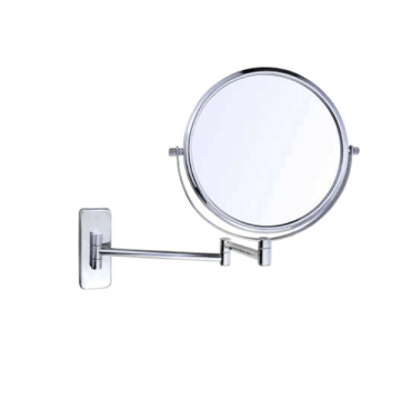 Stainless steel bathroom folding dressing mirror wall