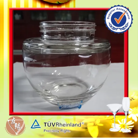 Whloesale Round 250ML Skin Care Glass Bottles For Cosmetic