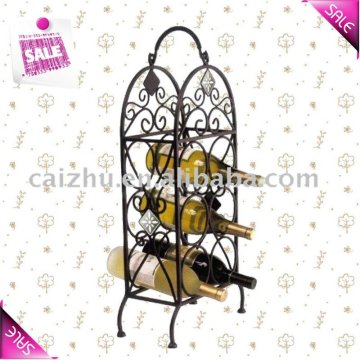 Metal wine holder