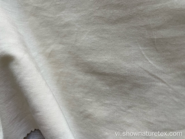 Tencel vải lanh tinh khi dệt vải mùa hè