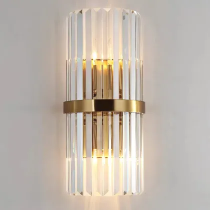 European Luxury Crystal Wall Lights for Home Decor