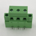 Conector de bloco terminal plugável de PCB de passo de 7,62 mm