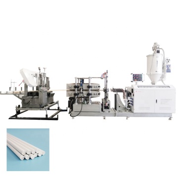 PP PA POM Plastic Rod Extrusion Production Line
