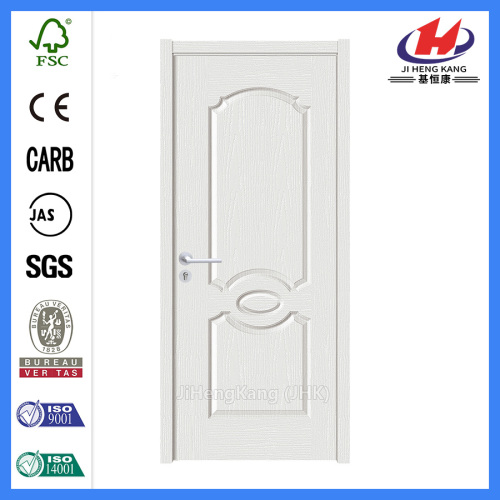 JHK-007 บานประตูทำจากไม้สีขาวตัดขอบประตูทำด้วยไม้สีขาว