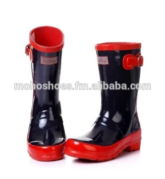 Kids Rubber Rain Boots, Children Wellington Boots