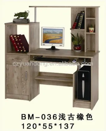 Wood bookshelf use at home or office