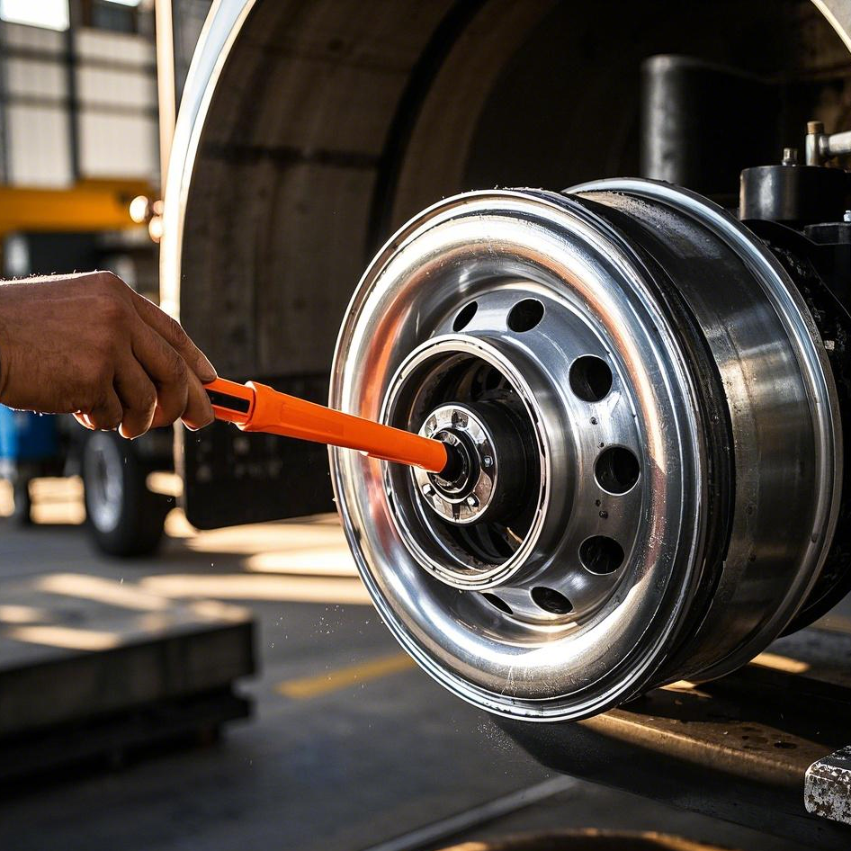 Truck hub replacement