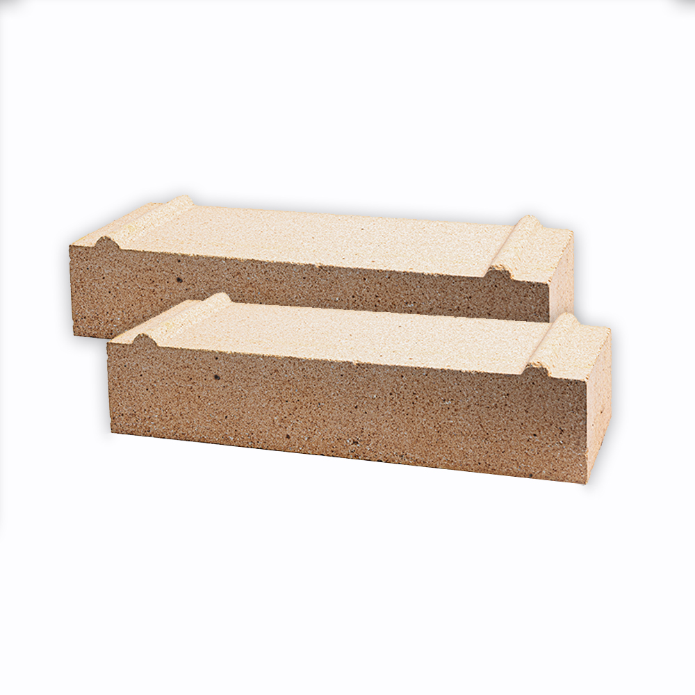 Low creep clay bricks Shaped bricks white