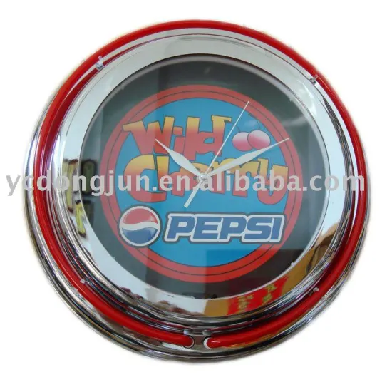 Pepsi Neon Clock