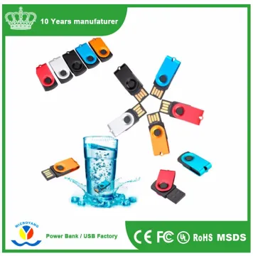 Newest 4gb-16gb Custom logo mini swivel Twister USB Flash Drive