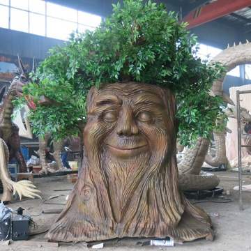 Interactive Animatronic Talking Tree for Theme Parks