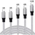 Transferencia de datos USB al cable Lightning para Apple