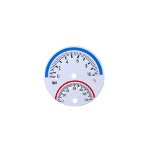 Gauge de pression de type inoxydable de haute qualité de 63 mm de 63 mm 50 kg