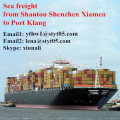 Fret maritime à Port Klang Shantou