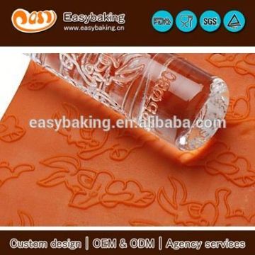 Custom rabbit acrylic cake decoratioing fondant rolling pins
