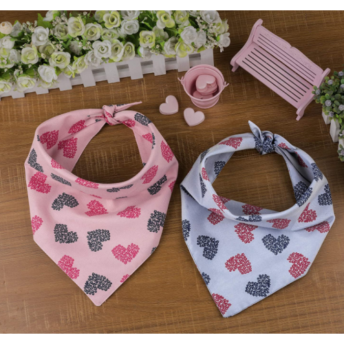 2 paket yıkanabilir köpek bandana