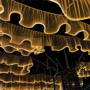 Décorations de restauration: Mariage S GRAPHIE DRAPE DE PLAPIL AVEC LES LED AVEC LES LED