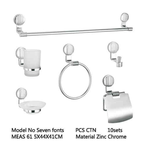 Conjunto de acessórios de aço inoxidável escovado moderno para banheiro em aço inoxidável para montagem na parede