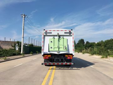 Efficient Mounted Street Sweeper for Urban Cleaning