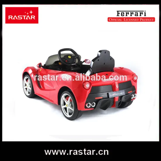 Rastar new products toy vehicle Ferrari licensed electric ride on car