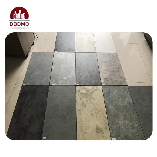 stone pattern Vinyl Floor Planks With Fiberglass Commercial Vinyl tile floors