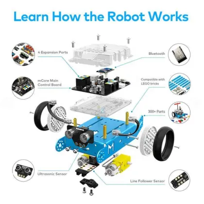 Best Price Makeblock Mbot V1.1: Educational DIY Smart Robot Car Kit for Kids