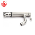 Wall Tap Kitchen Sink Stainless Steel Sink Kitchen Taps Single Handle Cold Water Tap With 360 Flexible Hose