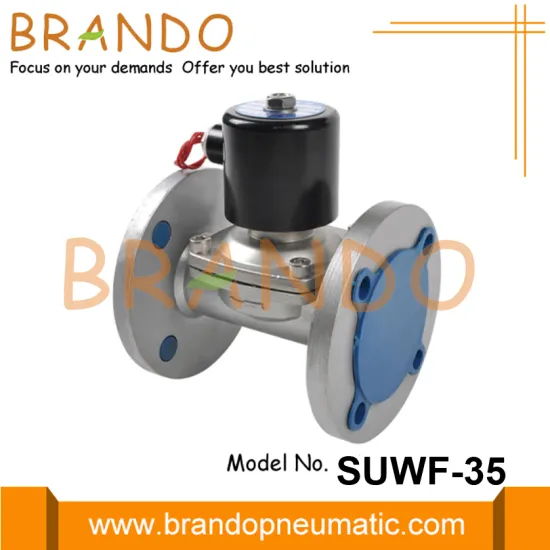 1 1/4'' Stainless Steel Flange Connect Solenoid Valve