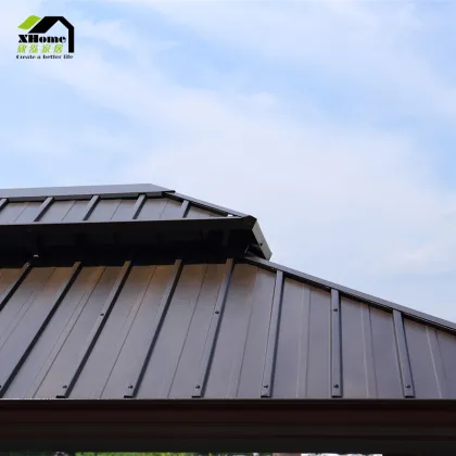 Outdoor Gazebo and Event Tents: Luxury European Style Awnings, Metal Sheds, and Courtyard Pavilion Options for Rainproof Shelter and Elegant Gatherings