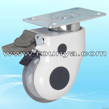 Best 3 inch Transparent PU medical caster