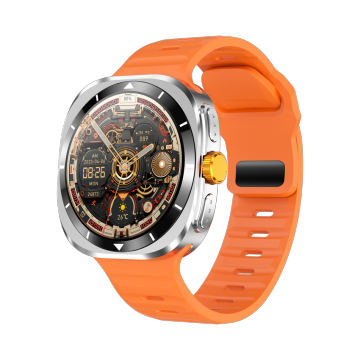 F7 Ultra HD Screen Smart Watch with Heart Rate Monitoring, NFC, and IP67 Water Resistance