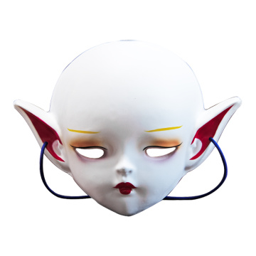 Máscara de cosplay de PVC de fada elfo chinês